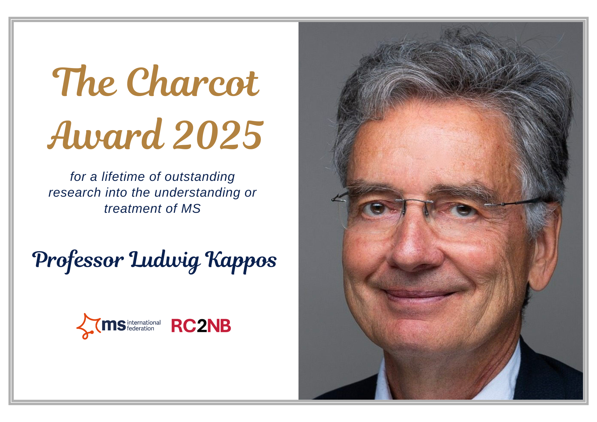 MSIF Charcot Award 2025