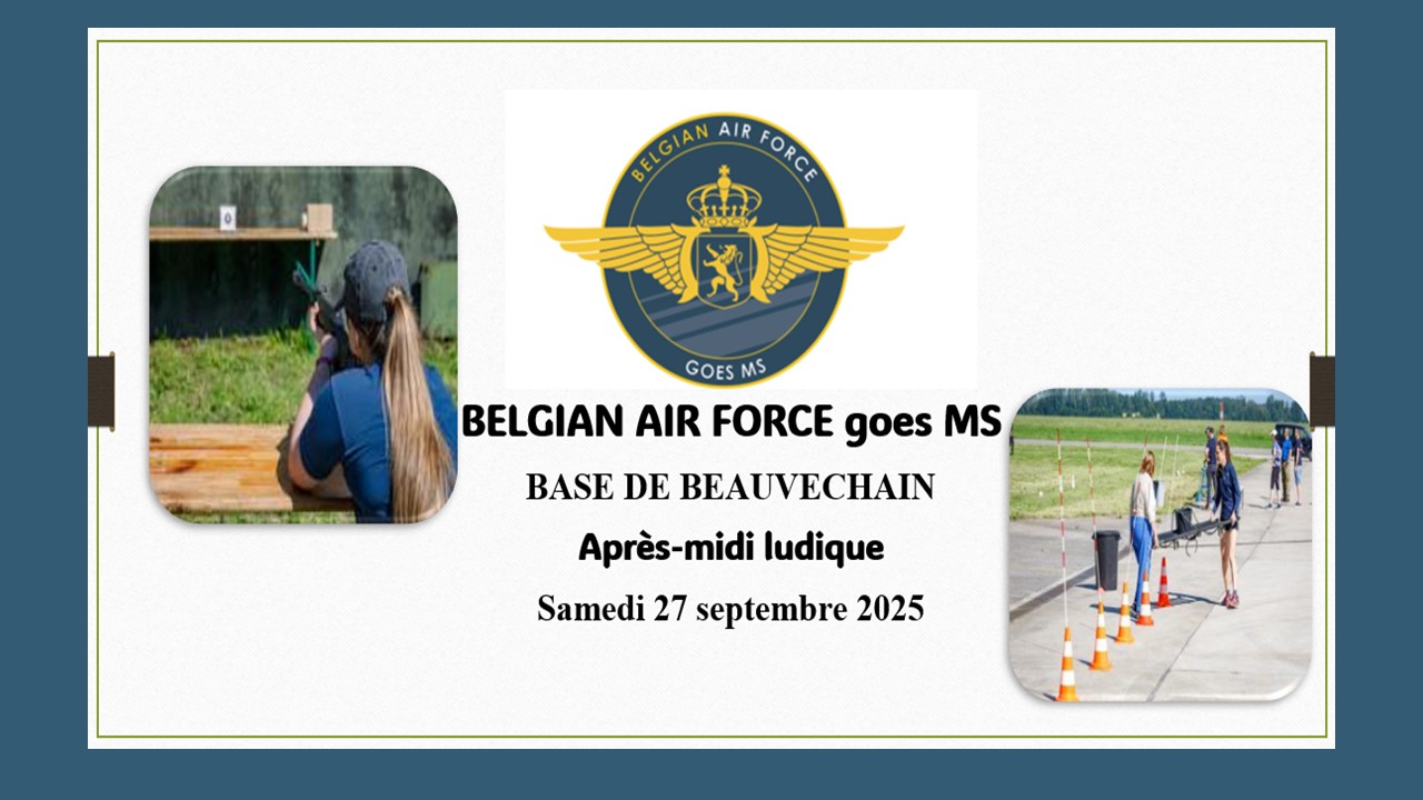 BELGIAN AIR FORCE GOES MS